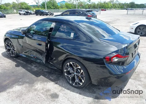 2025 BMW 230I I из США, поврежденный, VIN 3MW23CM02S8F45473